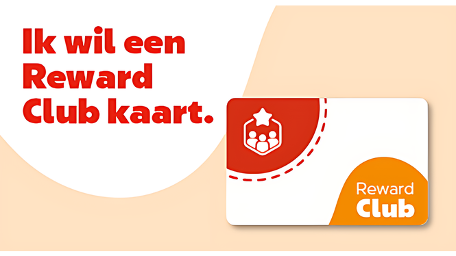 Reward club kaart aanvragen